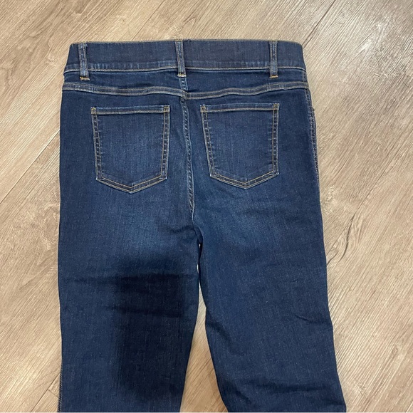 SPANX High waisted Pull on Flare Jeans in Midnight Shade (Dark blue) - Picture 5 of 7